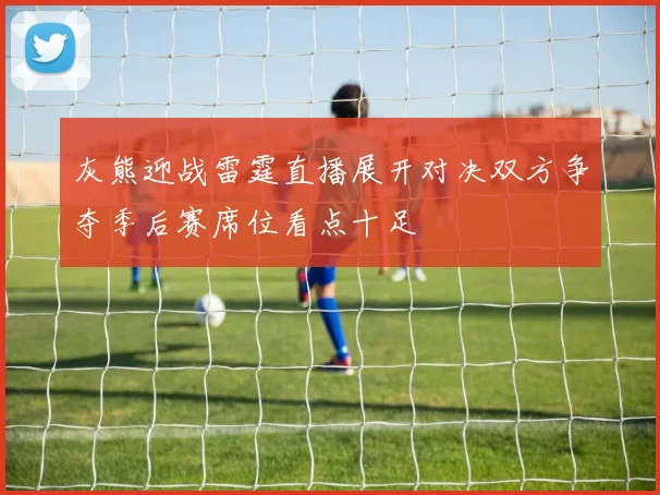 灰熊迎战雷霆直播展开对决双方争夺季后赛席位看点十足